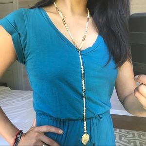 Long and adjustable necklace